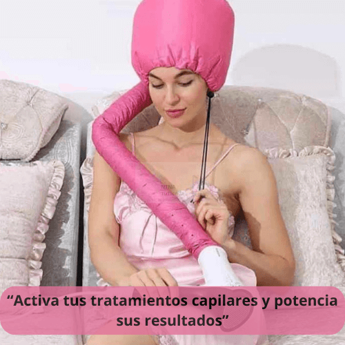 Gorro Térmico Secador de Pelo - Seca sin dañar y olvídate del frizz💦🍃