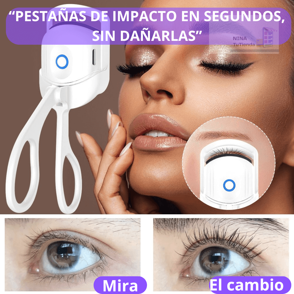 Encrespador de pestañas Eléctrico-Recargable