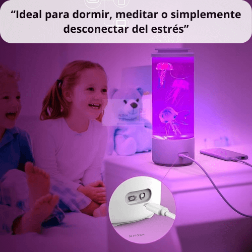 JellFish Lámpara Medusa Parlante – Relájate en segundos cada noche