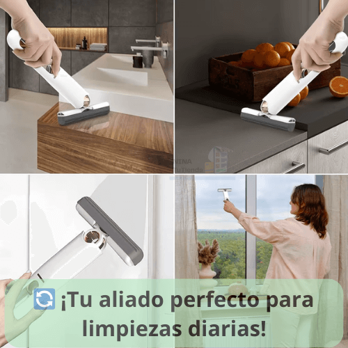 Mini Mopa Multiusos – Deja tus rincones impecables en segundos