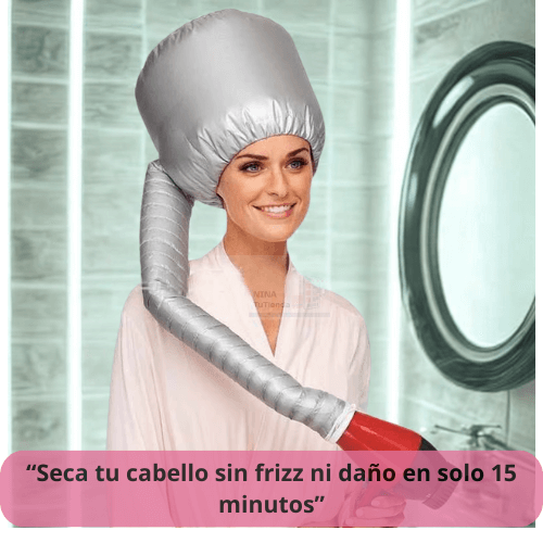 Gorro Térmico Secador de Pelo - Seca sin dañar y olvídate del frizz💦🍃
