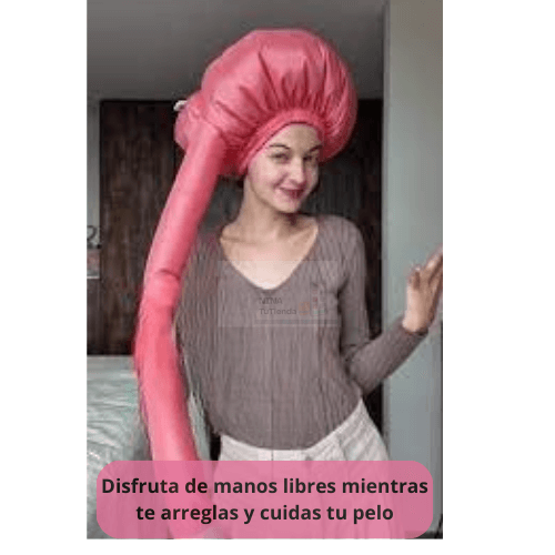 Gorro Térmico Secador de Pelo - Seca sin dañar y olvídate del frizz💦🍃