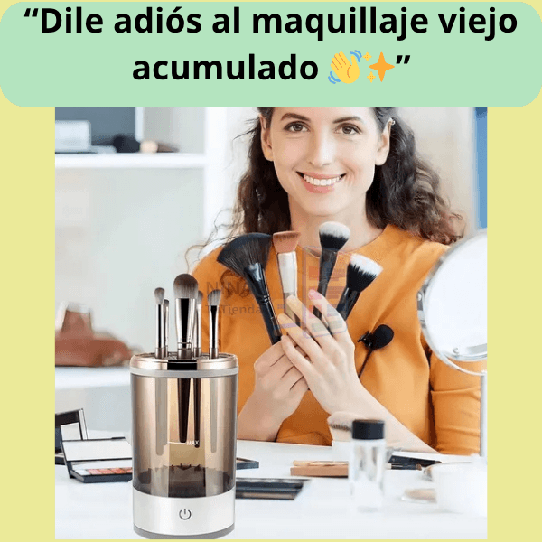 Limpiador de Brochas Eléctrico USB - BeautySpin USB
