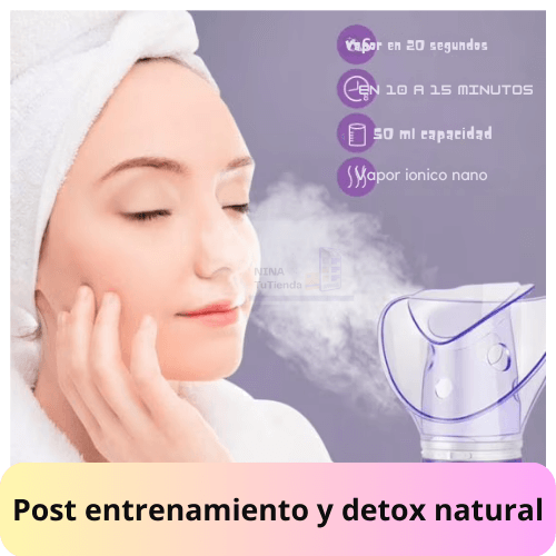 VaporiSkin - Sauna Facial - Limpieza Profunda en 15 Minutos