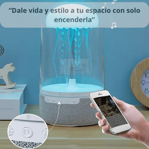 JellFish Lámpara Medusa Parlante – Relájate en segundos cada noche