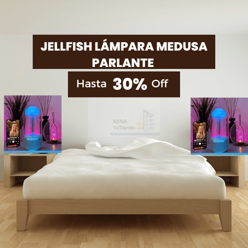 JellFish Lámpara Medusa Parlante – Relájate en segundos cada noche