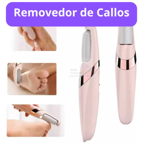 Removedor de Callos Recargable – Pies Suaves al Instante, Sin Salir de Casa