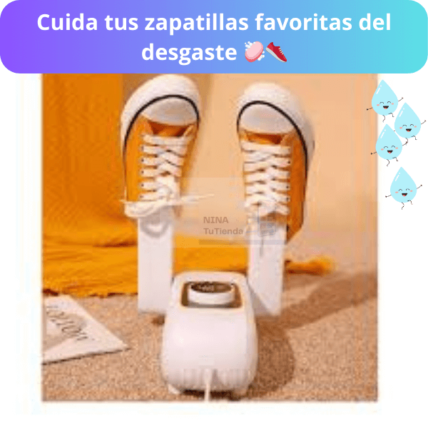 Secador Inteligente de Calzado - Protección Contra Humedad y Mal Olor